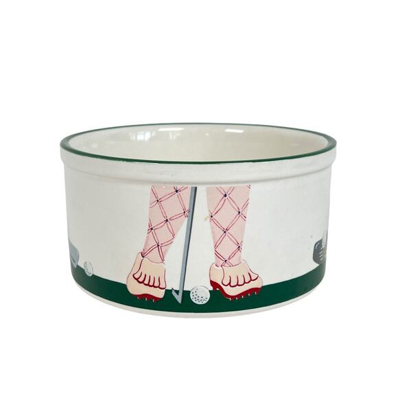 Century Japan Oversized Cup Ceramic Golf Mug Soup Coffee Pottery Golfer Vintage - Picture 3 of 10